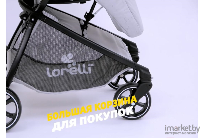 Детская прогулочная коляска Lorelli Sport Grey [10021231864]