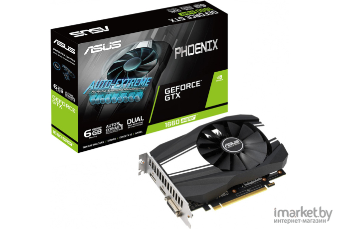 Видеокарта ASUS Nvidia Phoenix GeForce GTX 1660 SUPER 6GB GDDR6 192-bit [PH-GTX1660S-6G]