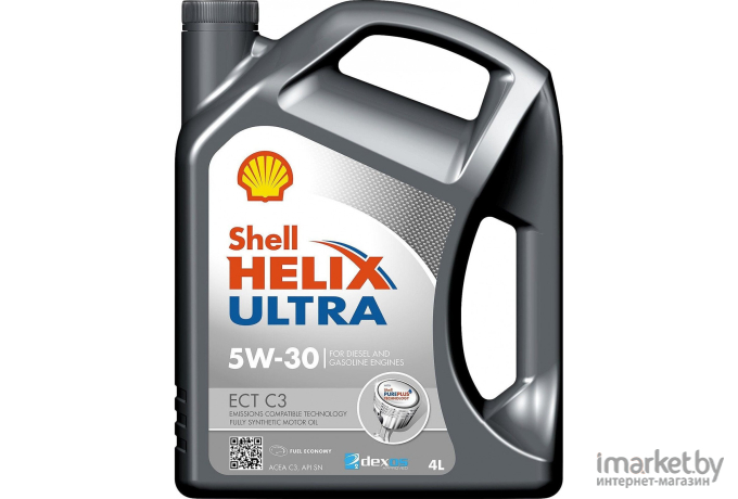 Моторное масло Shell Helix Ultra ECT C3 5W30 4л