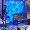 Новогодняя гирлянда Neon-night Светодиодный Дождь 2x1.5m 360 LED Blue [235-223]