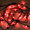 Новогодняя гирлянда Neon-night LED Galaxy Bulb String 10 м красный провод черный [331-322]