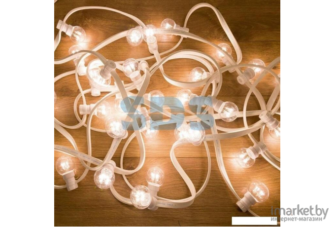 Новогодняя гирлянда Neon-night LED Galaxy Bulb String 10 м белый провод белый [331-305]