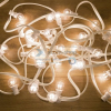 Новогодняя гирлянда Neon-night LED Galaxy Bulb String 10 м белый провод белый [331-305]