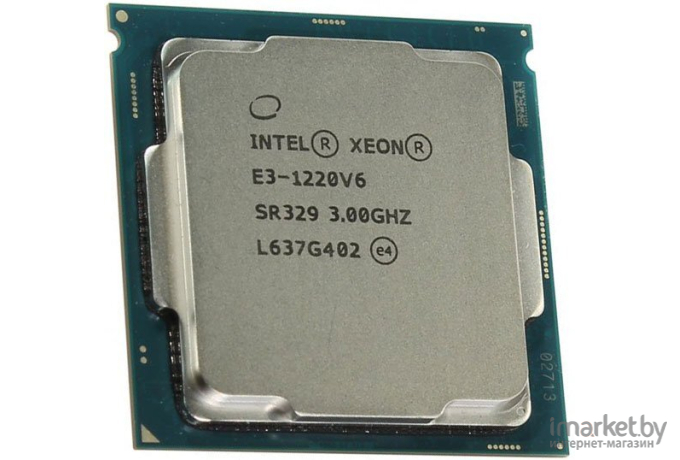 Процессор Intel Intel Xeon E3-1220 V6 BOX