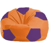 Кресло-мешок Flagman кресло Мяч Стандарт М1.1-213 оранжевый/синий