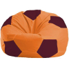 Кресло-мешок Flagman кресло Мяч Стандарт М1.1-222 оранжевый/бордовый