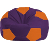 Кресло-мешок Flagman кресло Мяч Стандарт М1.1-33 фиолетовый/оранжевый