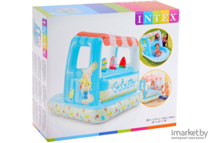 Игровой центр детский Intex Мороженое [48672]