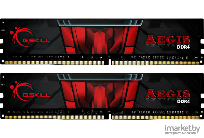 Оперативная память G.Skill DDR IV 16Gb KiTof2 PC-25600 3200MHz Aegis [(F4-3200C16D-16GIS]