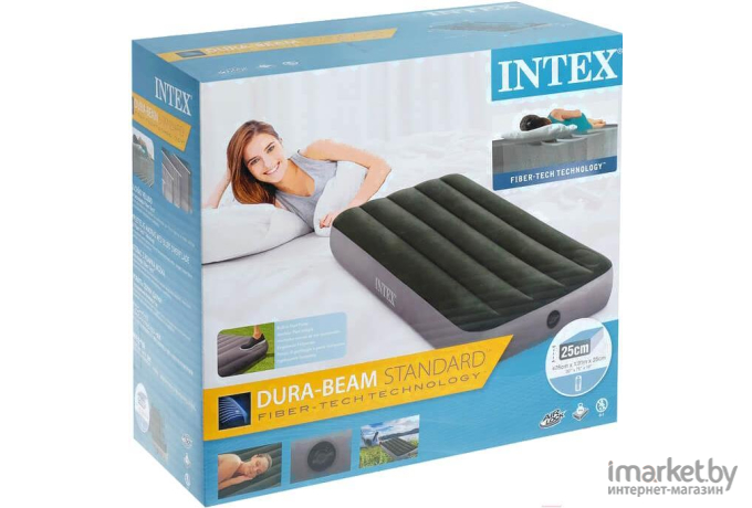 Надувной матрас Intex Downy Airbed [64760]