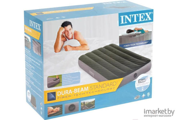 Надувной матрас Intex Downy Airbed [64761]