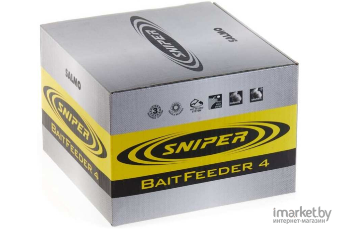 Катушка рыболовная Salmo безынерционная Sniper Baitfeeder 4 50BR [3050BR]