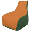 Кресло-мешок Flagman Бумеранг оранжевый/зеленый [Б1.3-01]