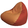 Кресло-мешок Flagman Relax P2.3-94 оранжевый/красный
