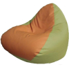 Кресло-мешок Flagman Relax P2.3-95 оранжевый/оливковый