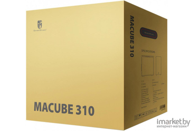 Корпус DeepCool Macube 310P (GS-ATX-MACUBE310P-BKG0P)