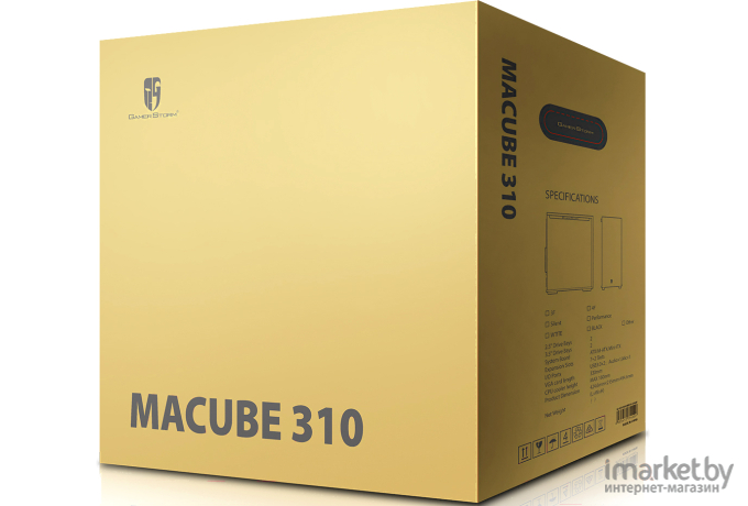 Корпус DeepCool Macube 310P (GS-ATX-MACUBE310P-BKG0P)