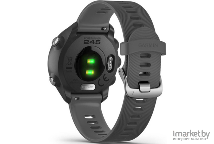 Умные часы Garmin Forerunner 245 черный/стальной [010-02120-10]