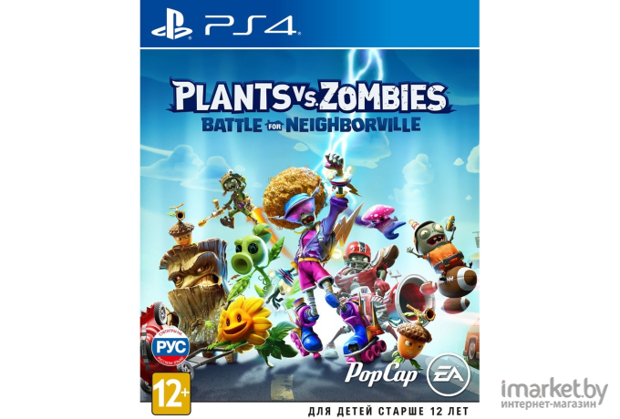 Игра для приставки Sony Plants vs. Zombies: Битва за Нейборвиль [PS4, русские субтитры] [1CSC20004344]