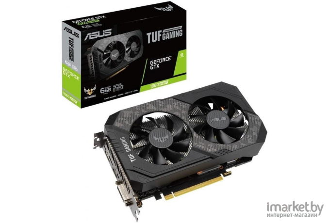 Видеокарта ASUS TUF Gaming GeForce GTX 1660 SUPER 6GB GDDR6 [TUF-GTX1660S-6G-GAMING]