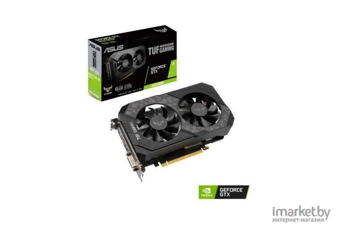 Видеокарта ASUS TUF Gaming GeForce GTX 1660 SUPER 6GB GDDR6 [TUF-GTX1660S-6G-GAMING]