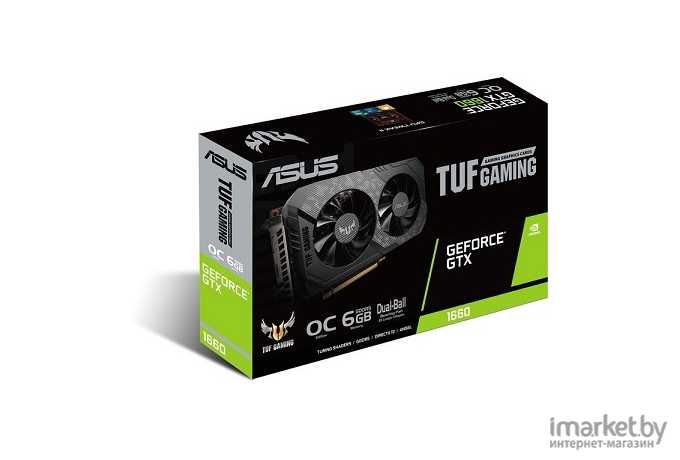 Видеокарта ASUS TUF Gaming GeForce GTX 1660 SUPER 6GB GDDR6 [TUF-GTX1660S-6G-GAMING]