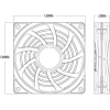 Набор вентиляторов DeepCool RF 120 (DP-FRGB-RF120-3C)