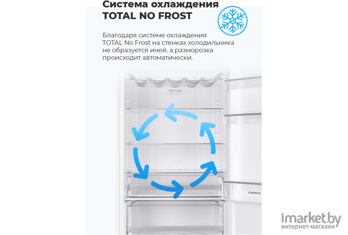 Холодильник Maunfeld MFF200NFW