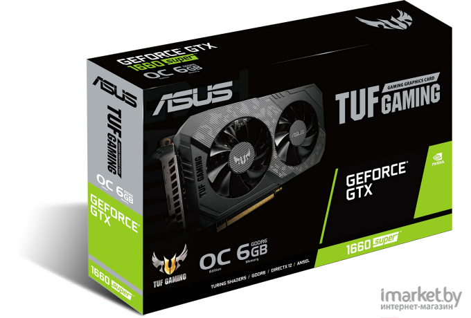 Видеокарта ASUS GTX1660 Super 6GB GDDR6 [TUF-GTX1660S-O6G-GAMING]