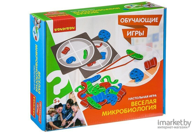 Настольная игра Bondibon Веселая микробиология [ВВ3502]