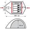 Палатка Tramp Lair 4 V2 [TRT-40]