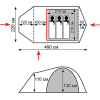Палатка Tramp Cave 3 V2 [TRT-21]