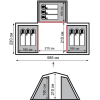 Кемпинговая палатка TRAMP Brest 9 (V2)