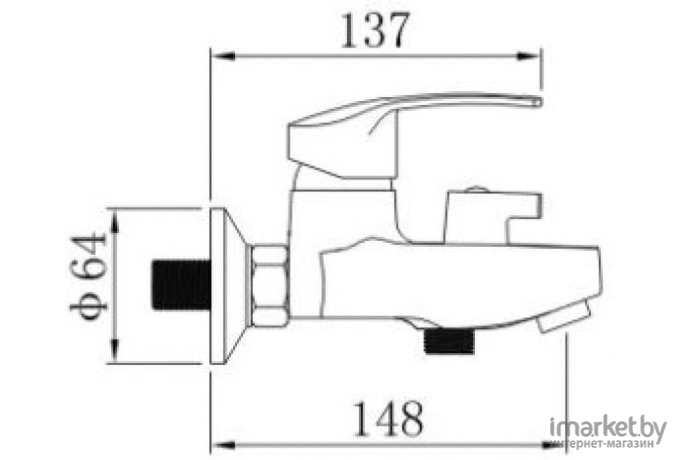 Смеситель Potato P30217