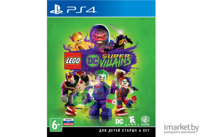 Игра для приставки Sony LEGO DC Super-Villains [PS4, русские субтитры] [1CSC20003697]