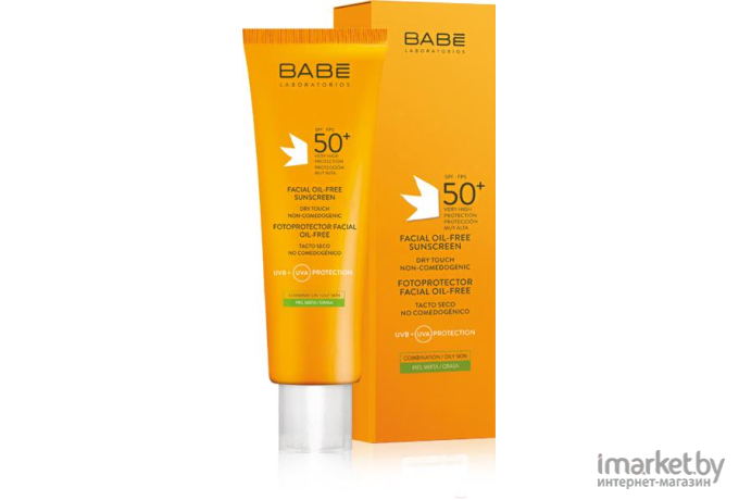 Крем солнцезащитный Laboratorios Babe SPF50+ безмасляный матирующий 50мл