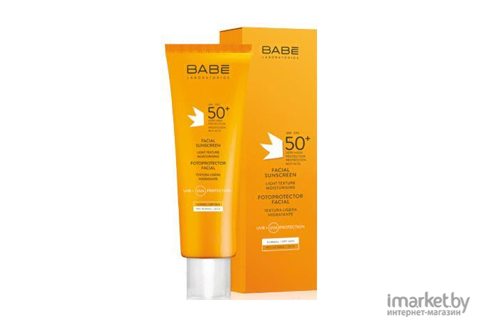 Крем солнцезащитный Laboratorios Babe SPF50+ безмасляный матирующий 50мл