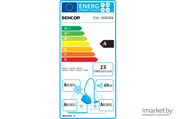Пылесос Sencor SVC 9000BK