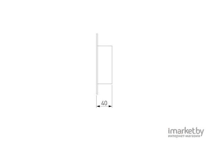 Бра Eurosvet 40138/1 LED 6W белый