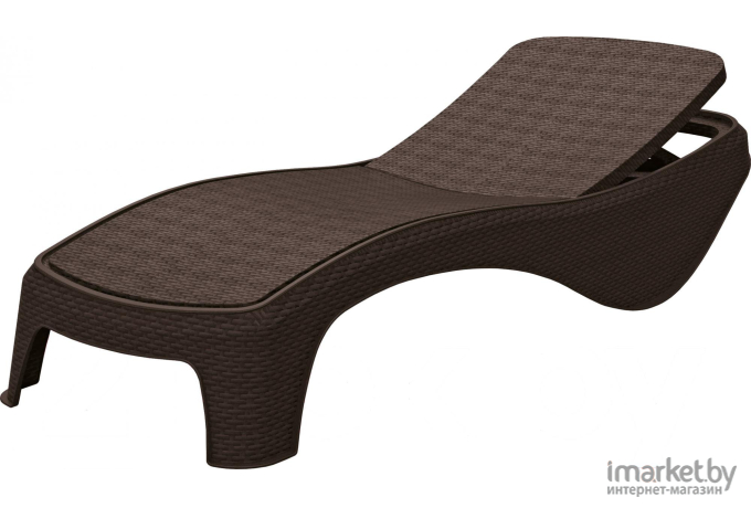 Шезлонг Keter Atlantic Sun Lounger коричневый