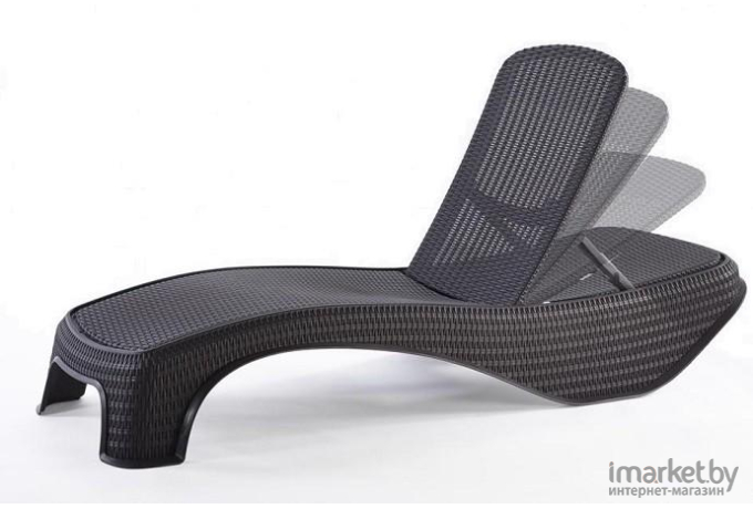 Шезлонг Keter Atlantic Sun Lounger коричневый