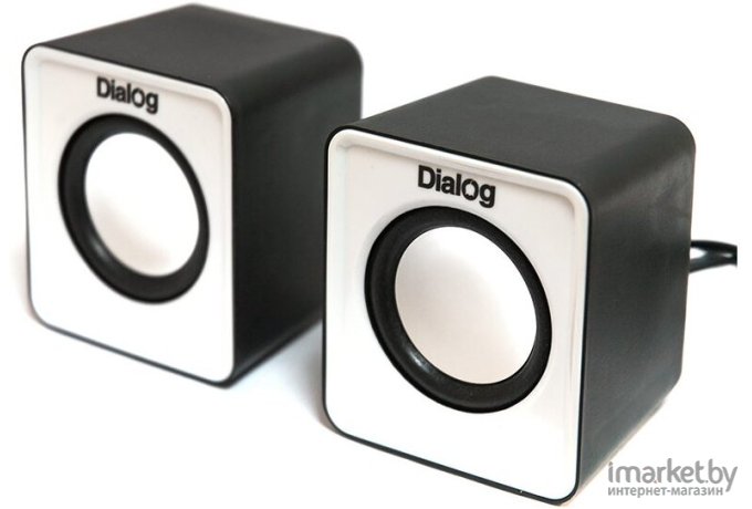 Мультимедиа акустика Dialog Colibri AC-02UP Black/White [AC-02UP black-white]