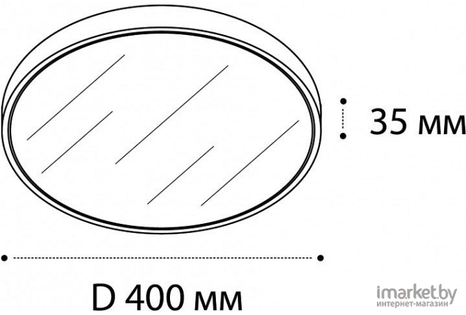 Накладной точечный светильник ITALLINE IT04-40R White