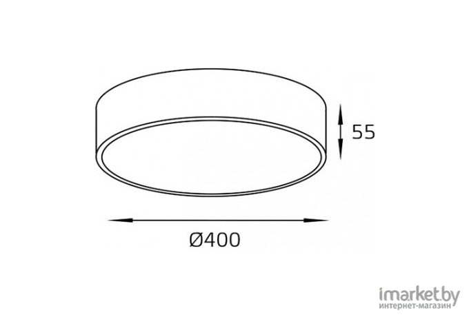 Накладной точечный светильник ITALLINE IT04-40R White