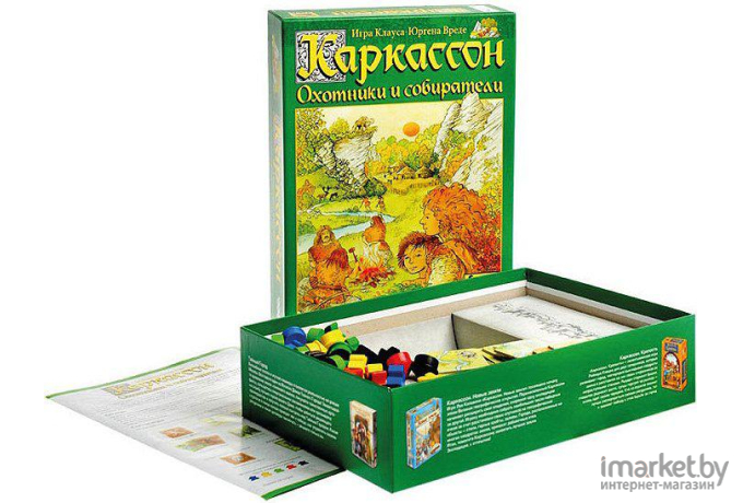 Настольная игра Мир Хобби Каркассон. Охотники и Собиратели (новая версия)