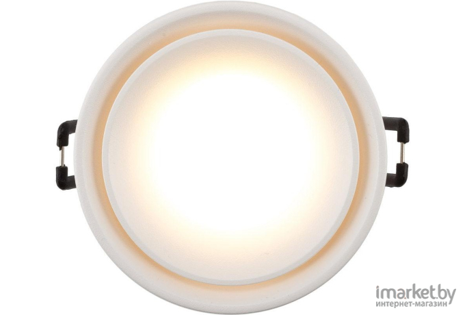 Влагозащищенный точечный светильник Denkirs DK2403-WH Встраиваемый IP 44, 50 Вт, GU10, алюминий белый