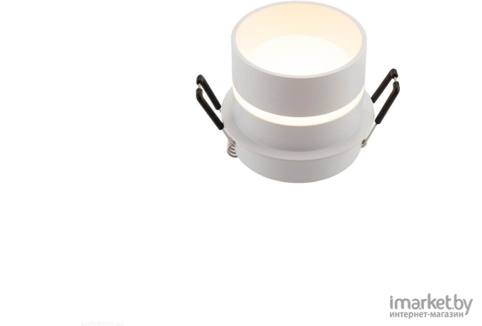 Влагозащищенный точечный светильник Denkirs DK2404-WH Встраиваемый IP 44, 50 Вт, GU10, алюминий белый