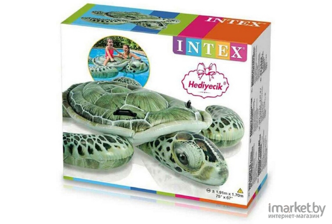 Игрушка для плавания Intex Черепаха 191х170 см [57555]