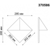 Уличный настенный светильник Novotech NT19 239 IP54 GU10 50W 220V TESTA белый [370586]