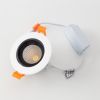 Встраиваемый точечный светильник Citilux Альфа LED 7W*3500K белый/черный [CLD001NW4]